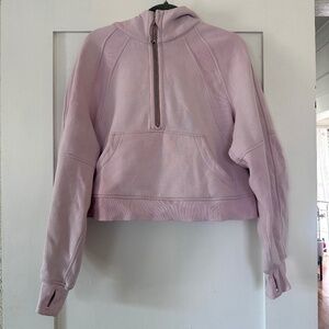 Scuba Oversized Half-Zip Hoodie